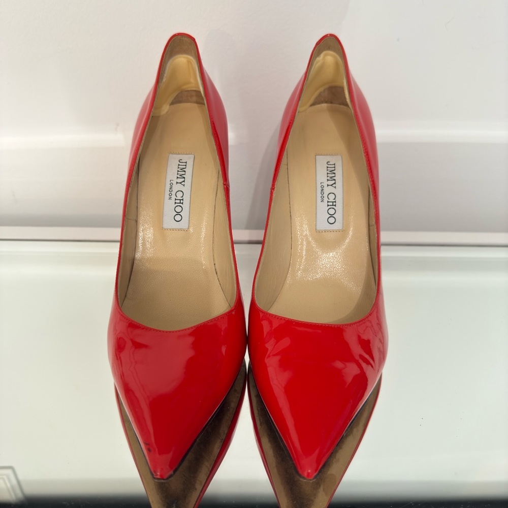 Jimmy Choo, Red Women's Heels